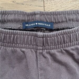 Brandy Melville Dark Ash Anastasia Sweatpants